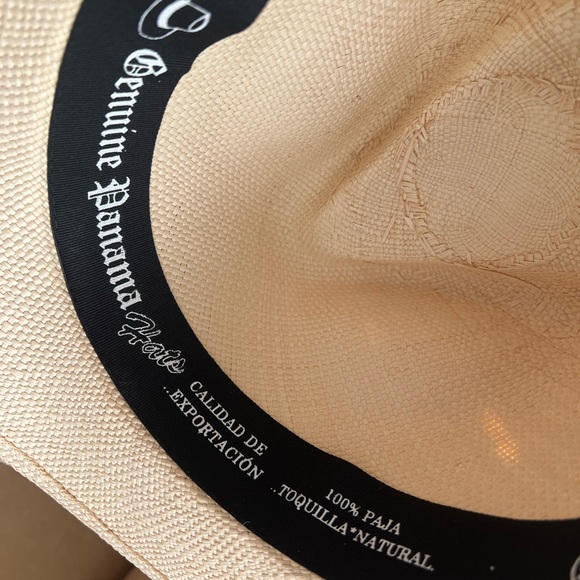 Genuine Panana (fedora) hat. Handmade. Size 58. Brand new. - Picture 4 of 6